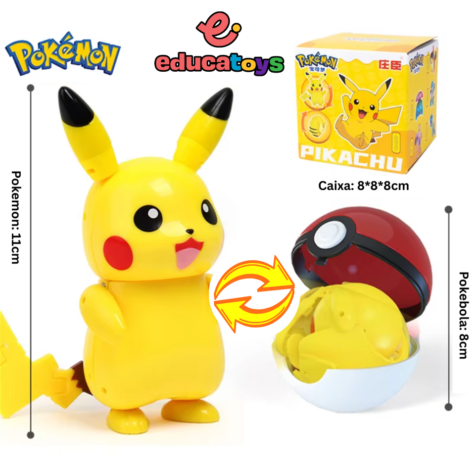 Pikachu con Pokébola Interactiva | Pokémon Coleccionable
