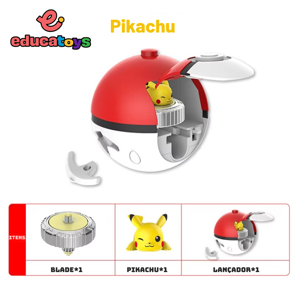 PokéBlade Pikachu con Lanzador Pokébola