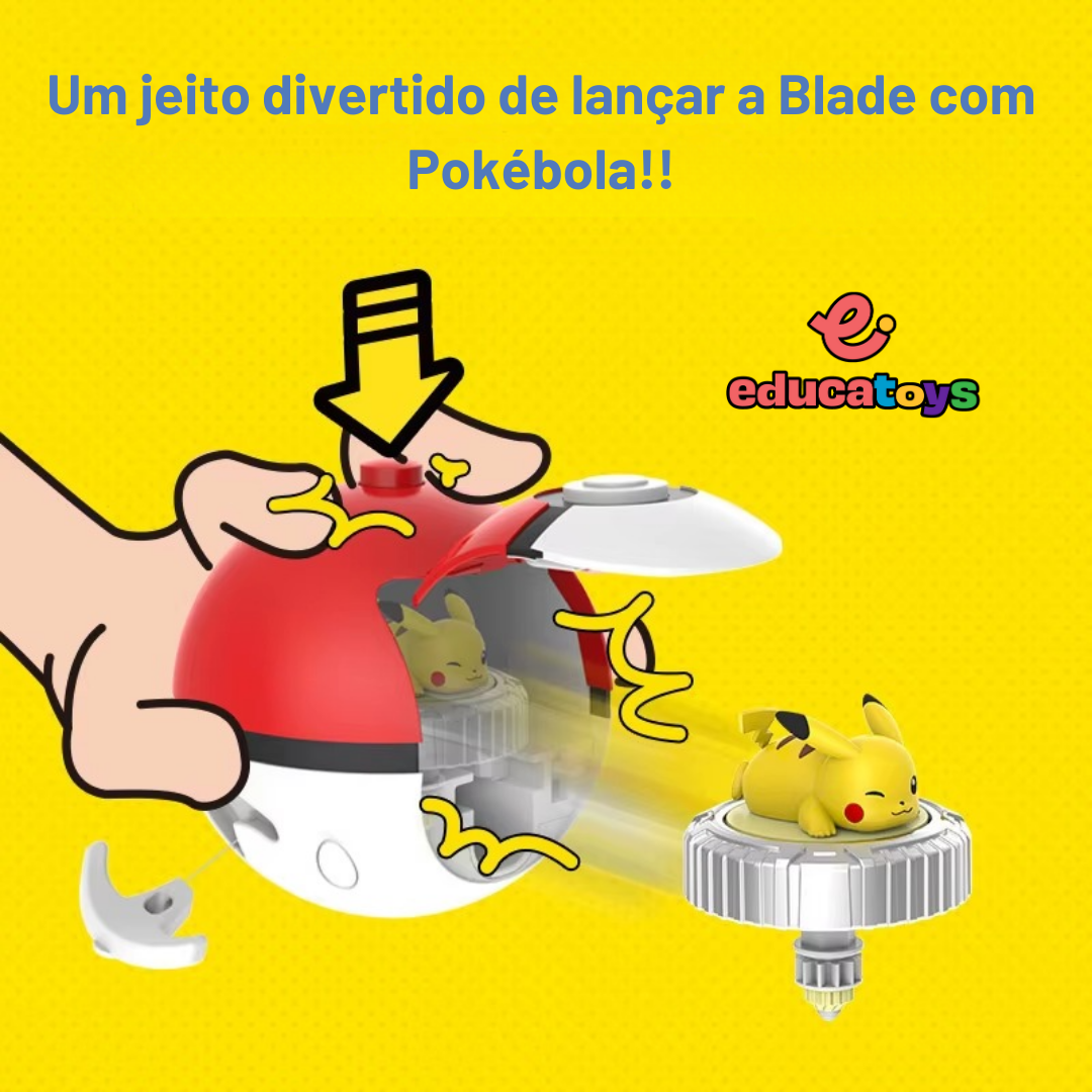 PokéBlade Pikachu con Lanzador Pokébola