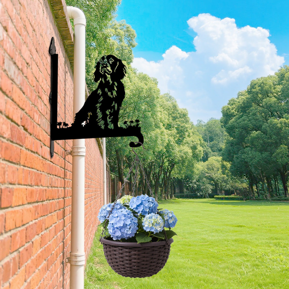 Soporte Metálico para Plantas Springer Spaniel Inglés