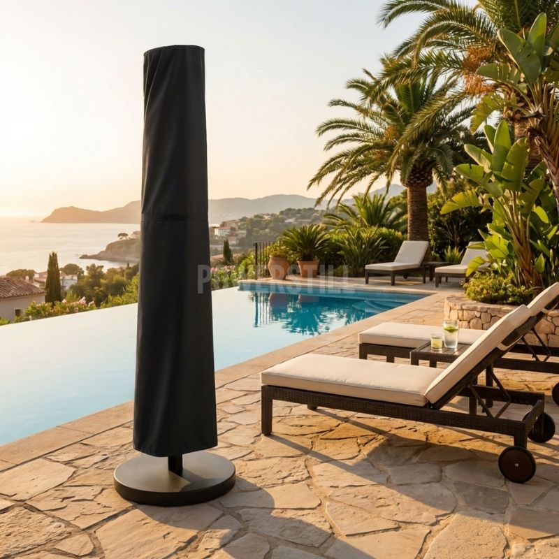 Funda Impermeable para Sombrilla Central | Protección UV y Alta Durabilidad