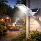 Luminaria Solar LED 1200W con Panel Externo | Control Remoto Incluido