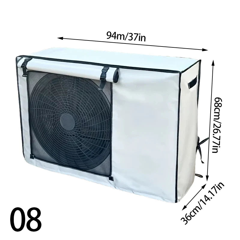 Funda Impermeable Anti-UV para Aire Acondicionado Exterior