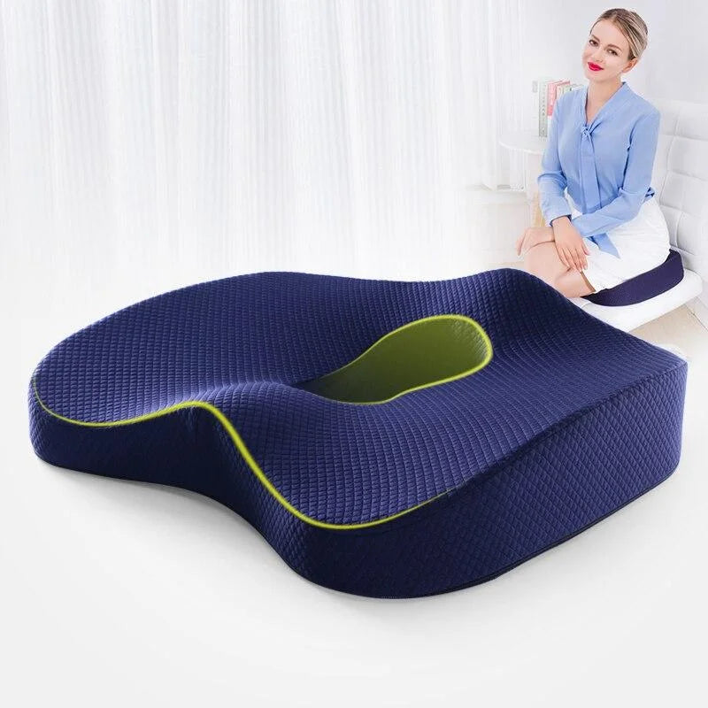 Respaldo y Cojín Lumbar Ergonómico para Silla