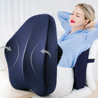 Respaldo y Cojín Lumbar Ergonómico para Silla