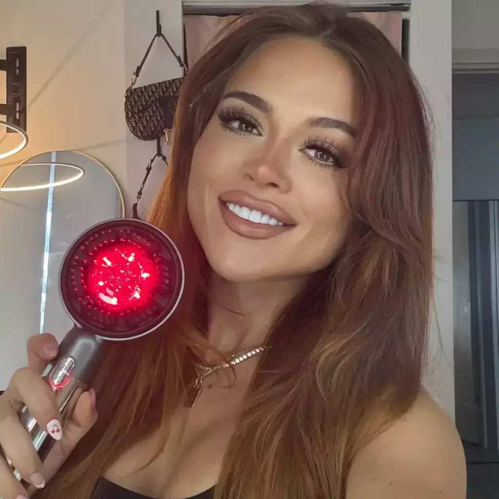 Masajeador Capilar Terapéutico con Luz Roja